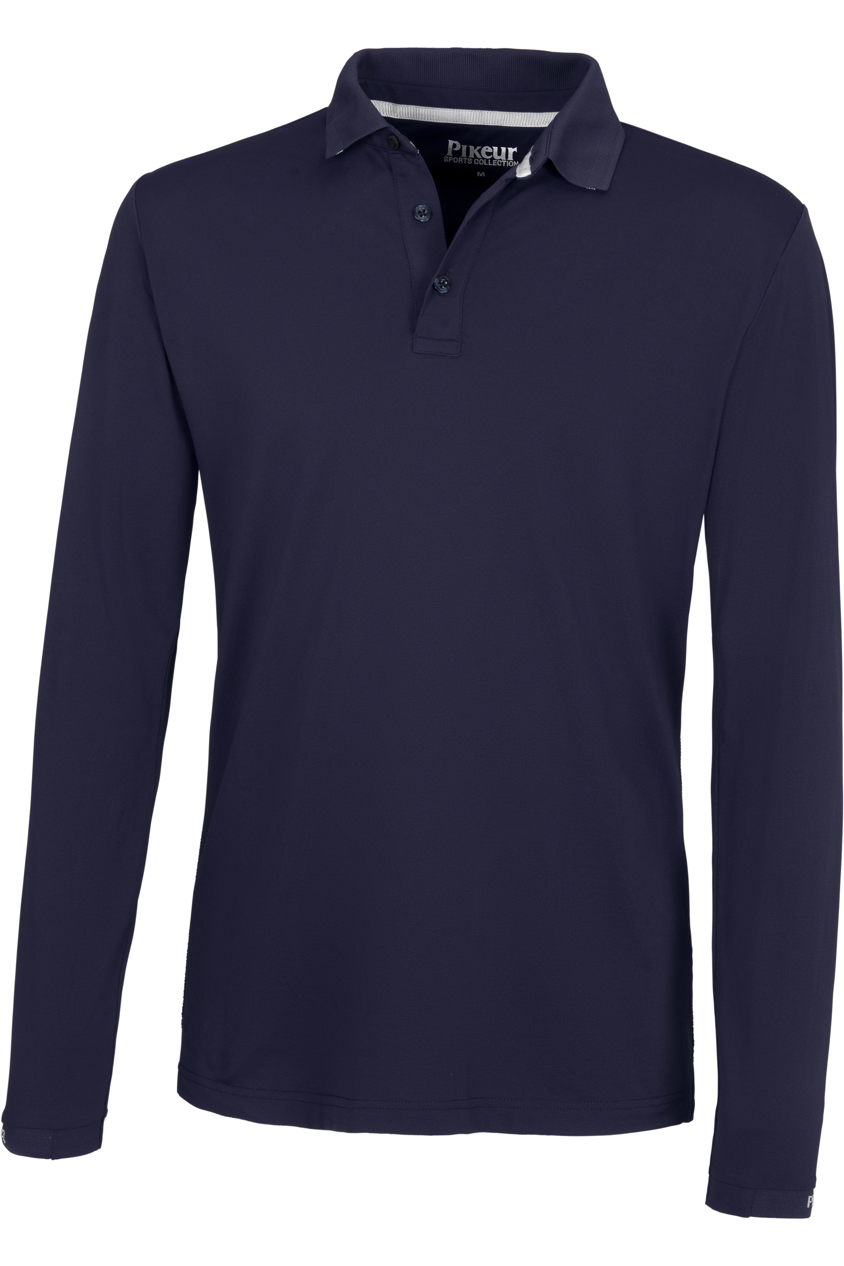 2021 Pikeur Mens Noah Long Sleeve Polo 8289 - Dark Navy - Mens